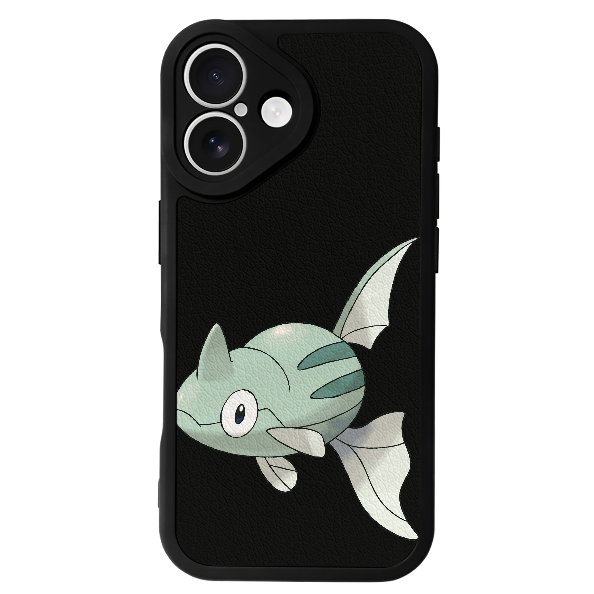 （画像用） ポケットモンスター Pokémon 【iPhone 16シリーズ対応】シリコンスマホケース（レザー調） 材質：シリコン